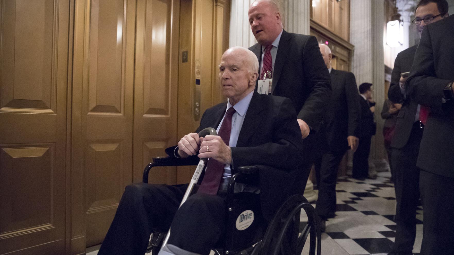 Sen. John McCain hospitalized for side effects related to cancer treatment